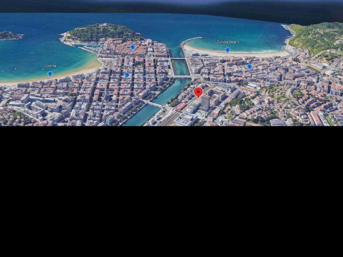 Apartamento Precioso Piso Centrico Con Aparcamiento Gratuito San Sebastián Exterior foto